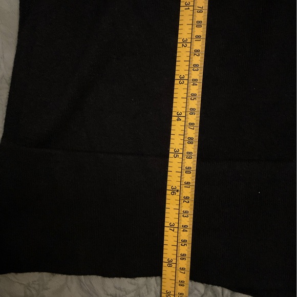 Alexandra & Oak Long Black Sweater - Picture 7 of 7